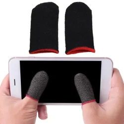 96GE Breathable Mobile Game Controller Finger Sleeve for Touch Trigger for PUBG Mobile Rules of Survival Gatillosm Game